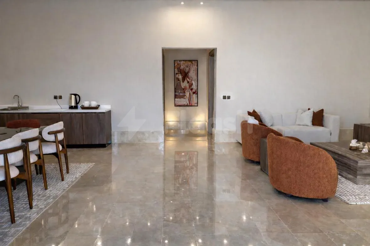 Meeting Room at Hdb Sahafa in Riyadh featuring a large open space with polished grey tile flooring